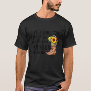 Gib einem Mädchen die richtigen Schuhe und sie kan T-Shirt