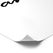 Gib einem Mann ein Haarbitter-Poster Poster (Ecke)