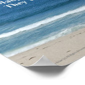 Gib einem Mann einen Fisch Poster (Ecke)