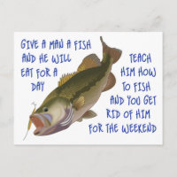 Gib einem Mann einen Fisch