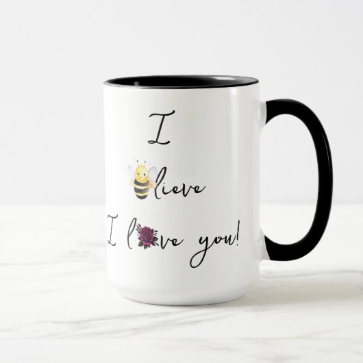 "(Gib einen Namen hinzu),, ich glaube, ich Liebe d Tasse (Rechts)