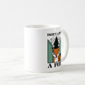 Gib einer Fuchs lustige Fuchs Grafik Classic Tasse (VorderseiteRechts)