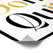 Gib einfach nicht auf poster (Ecke)