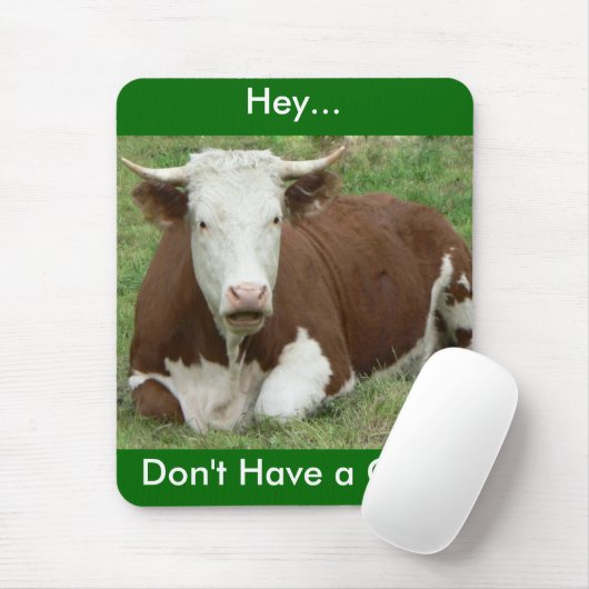 Gib 'Em den Vogel zum Erntedank! Mousepad (Mit Mouse)