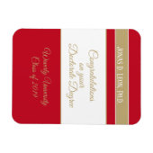 Gib es! Benutzerdefinierte Doctorate-Abschluss-Kar Magnet (Horizontal)