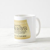 Gib es deiner Mom 1 Kaffeetasse (VorderseiteRechts)