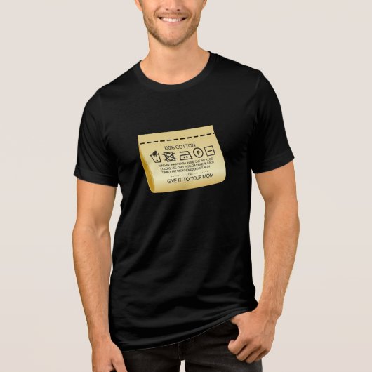 Gib es deiner Mom 1 Tri-Blend Shirt (Vorderseite)