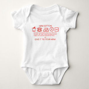 Gib es deiner Mutter 4 Baby Strampler