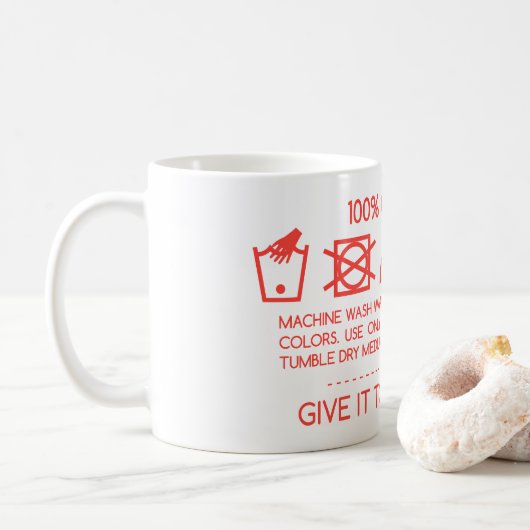 Gib es deiner Mutter 4 Kaffeetasse (Mit Donut)