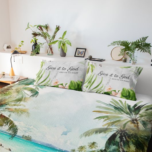 Gib es Gott und geh schlafen! | CHRISTLICH Kissenbezug