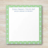 Gib es! Individuelles SLP Notizblock! Notizblock