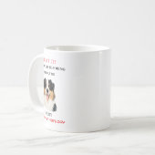 Gib es zu, das Leben wäre langweilig ohne mich Kaffeetasse (Vorderseite Links)