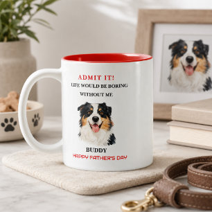 Gib es zu, das Leben wäre langweilig ohne mich Kaffeetasse