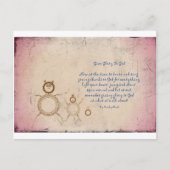 Gib Gott Gedicht von Kathy Clark Ehre Postkarte (Vorderseite)