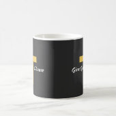 Gib Grace eine Chance Kaffeetasse (Mittel)