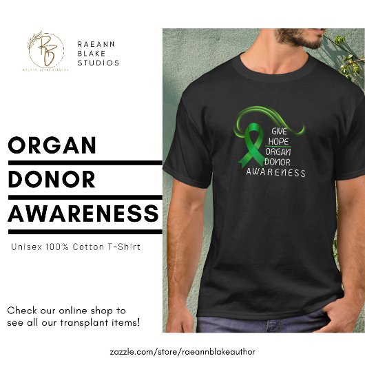 Gib Hoffnung Organspender-Bewusstsein T-Shirt