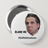 Gib ihm die Schuld! Button (Vorne & Hinten)