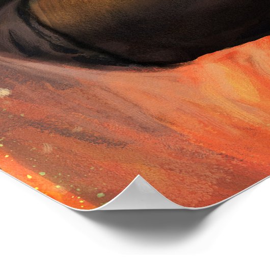 Gib ihnen em Hell Poster (Ecke)