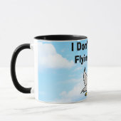 Gib keinen fliegenden Duck Funny Tasse (Links)