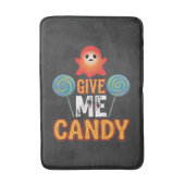 Gib mir Candy Halloween Geist_1 Badematte (Vorderseite Vertikal)