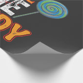 Gib mir Candy Halloween Geist_1 Geschenkpapier (Ecke)