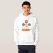 Gib mir Candy Halloween Geist_1 Hoodie (Vorne ganz)