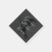 Gib mir das ganze Boos-Hexenwerk! Serviette (Ecke)