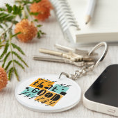 Gib mir, dass gute ENERGY Orange positiv. Schlüsselanhänger (Vorderseite rechts)