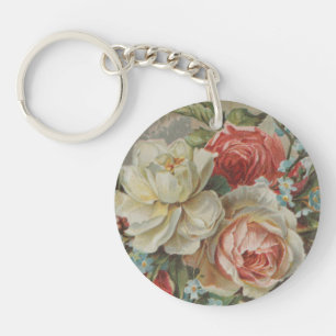 Gib mir dein Herz Antique Cottagecore Valentinstag Schlüsselanhänger