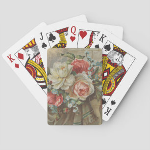 Gib mir dein Herz Antique Cottagecore Valentinstag Spielkarten