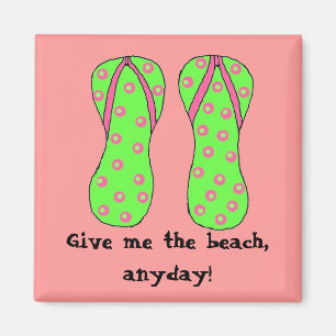 Gib mir den Strand, jederzeit! Magnet