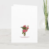 Gib mir den Vater der Braut weg Einladung (Rückseite)