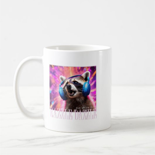 Gib mir die alten Razzles Dazzles Retro Y2k 90er M Kaffeetasse (Links)