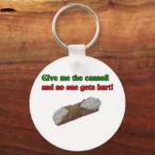 Gib mir die Cannoli und niemand wird verletzt! Schlüsselanhänger (Vorderseite)