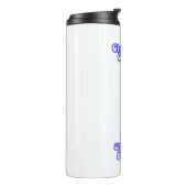 Gib mir die Gitarre und niemand wird verletzt.retr Thermosbecher (Nach links gedreht)