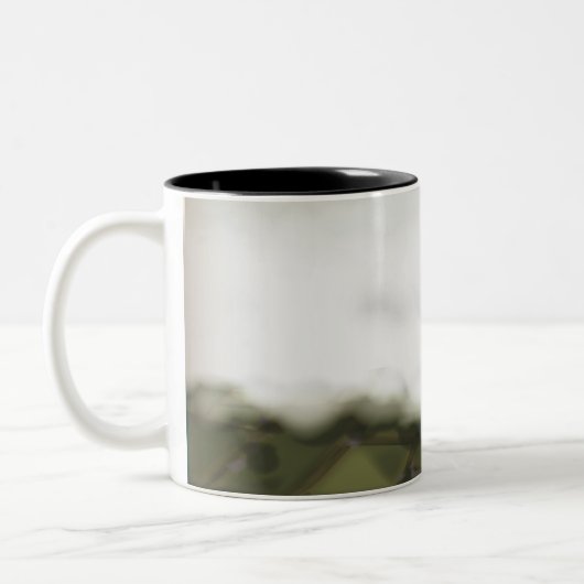 Gib mir die Hölle Zweifarbige Tasse (Links)