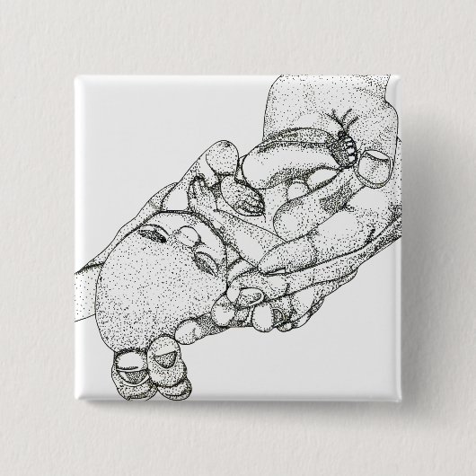 Gib mir die Wahl, indem du mir das Leben gibst Button (Vorderseite)