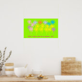 "Gib mir eine Antwort, mach!" (Daisy Poster klein) (Küche)