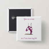 Gib mir einen Beat, damit ich meine Füße bewegen k Button (Vorne & Hinten)