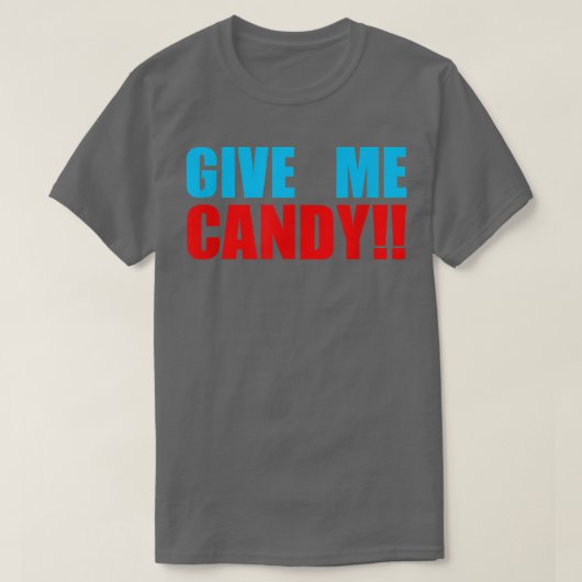Gib mir einen kandy Halloween Trick oder Treat Swe T-Shirt (Design vorne)