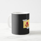 Gib mir einfach den Kaffee, und niemand wird verle Kaffeetasse (Vorderseite Links)
