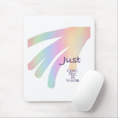 Gib mir einfach einen Handcomputer. Mousepad (Mit Mouse)