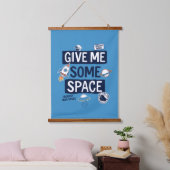 Gib mir etwas Platz Wandteppich Mit Holzrahmen (Schlafzimmer)