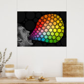 Gib mir Farben Poster (Küche)