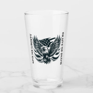 Gib mir Freiheit oder gib mir den Glass Cup! Glas
