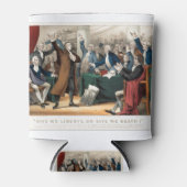 Gib mir Freiheit, oder gib mir den Tod! Patrick He Dosenkühler (Vorderseite)