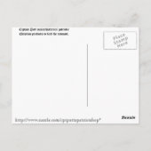 "Gib mir Freiheit oder gib mir den Tod!" Postkarte (Rückseite)