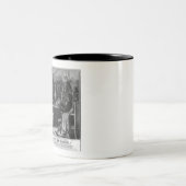 Gib mir Freiheit oder gib mir den Tod Zweifarbige Tasse (Mittel)