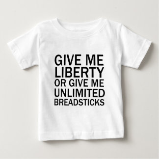 Gib mir Freiheit oder gib mir unbegrenzte Breadsti Baby T-shirt