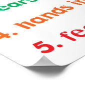 Gib mir fünf Lehrerposter Poster (Ecke)